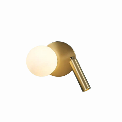 NordicRadiance LED-Wandleuchte - skandinavisches Design mit drehbarem Kopf für Schlafzimmer oder Wohnzimmer