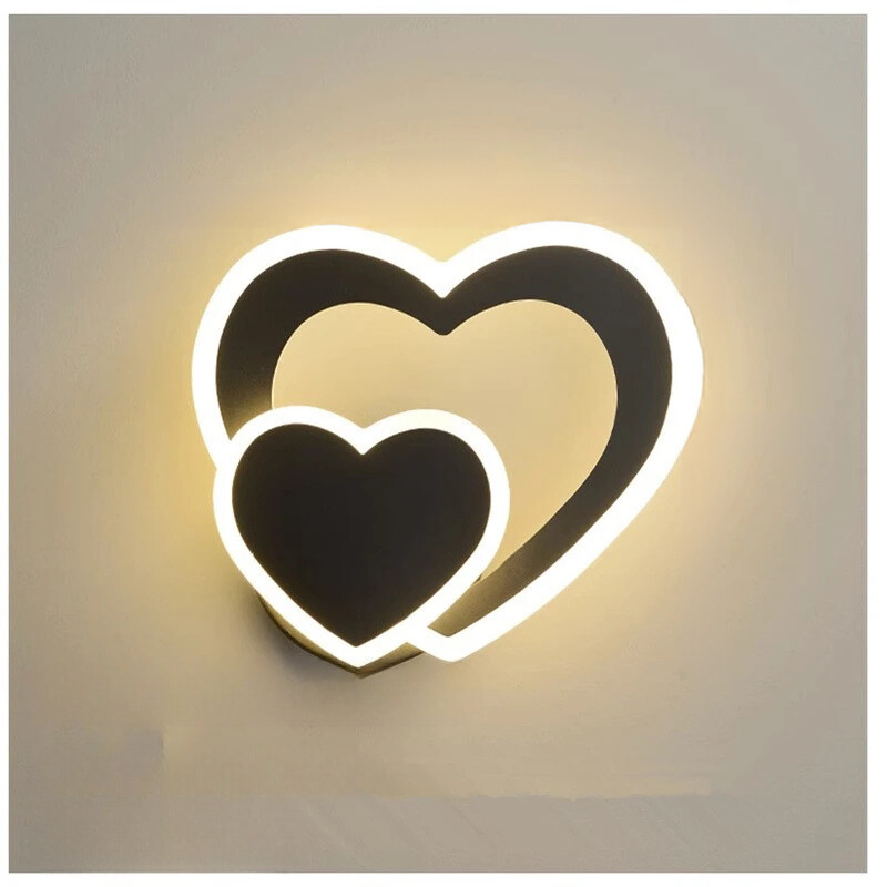 HeartBliss Lampe - Romantisches Herz Design für Schlafzimmer und Wohnzimmer