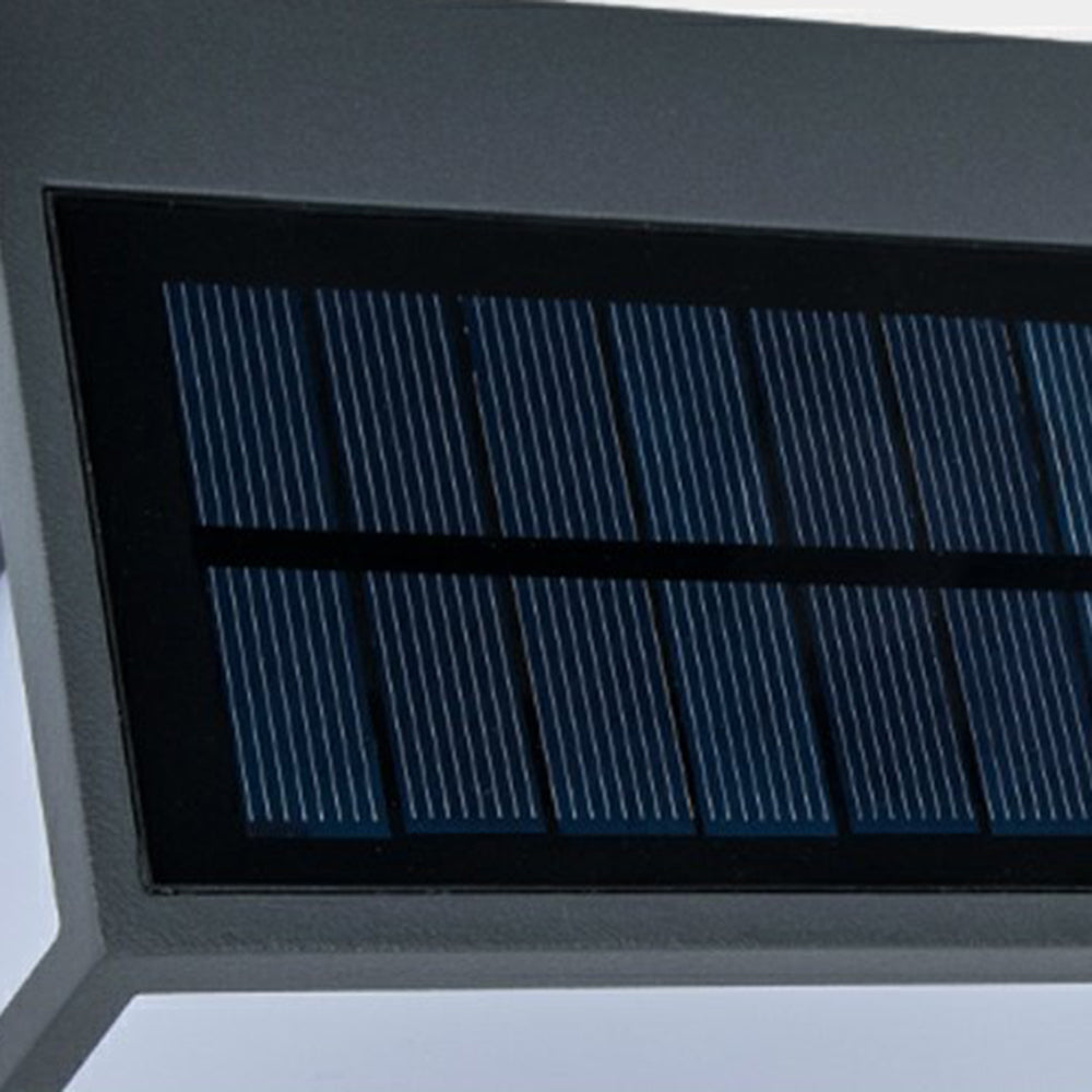 LumiRect Solar Wandleuchte Modern Rechteckig Schwarz