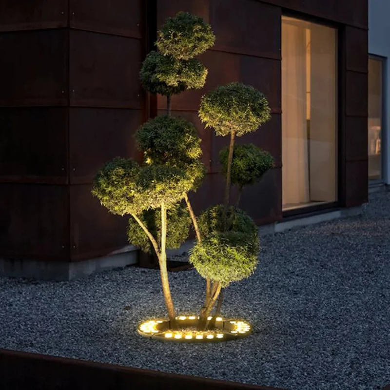 LumoTree Gartenstrahler LED Spot Schwarz für Bäume & Beete