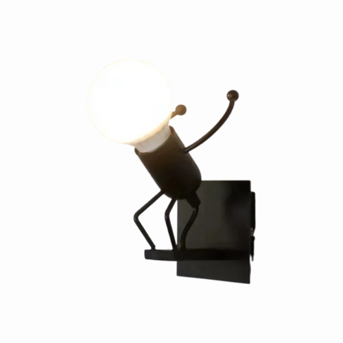 RoboLite Nordic LED-Wandleuchte - Verspieltes Roboterdesign für Kinderzimmer und moderne Innenräume