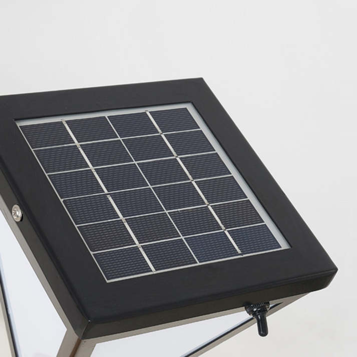 LumoOrr Außenlampe Modern LED Schwarz Metall für Terrasse