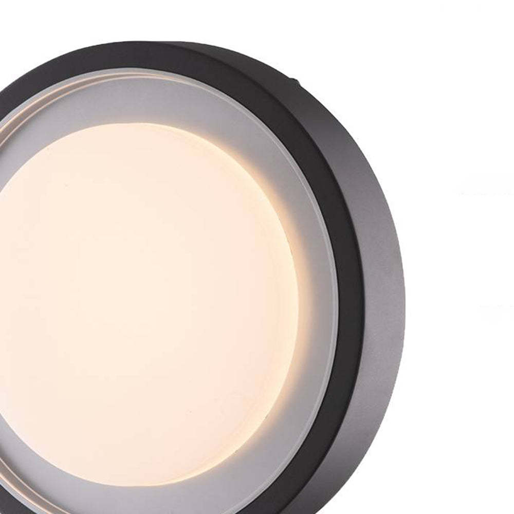 SkyLumo Außenwandleuchte & Deckenlampe Modern LED Schwarz Terrasse