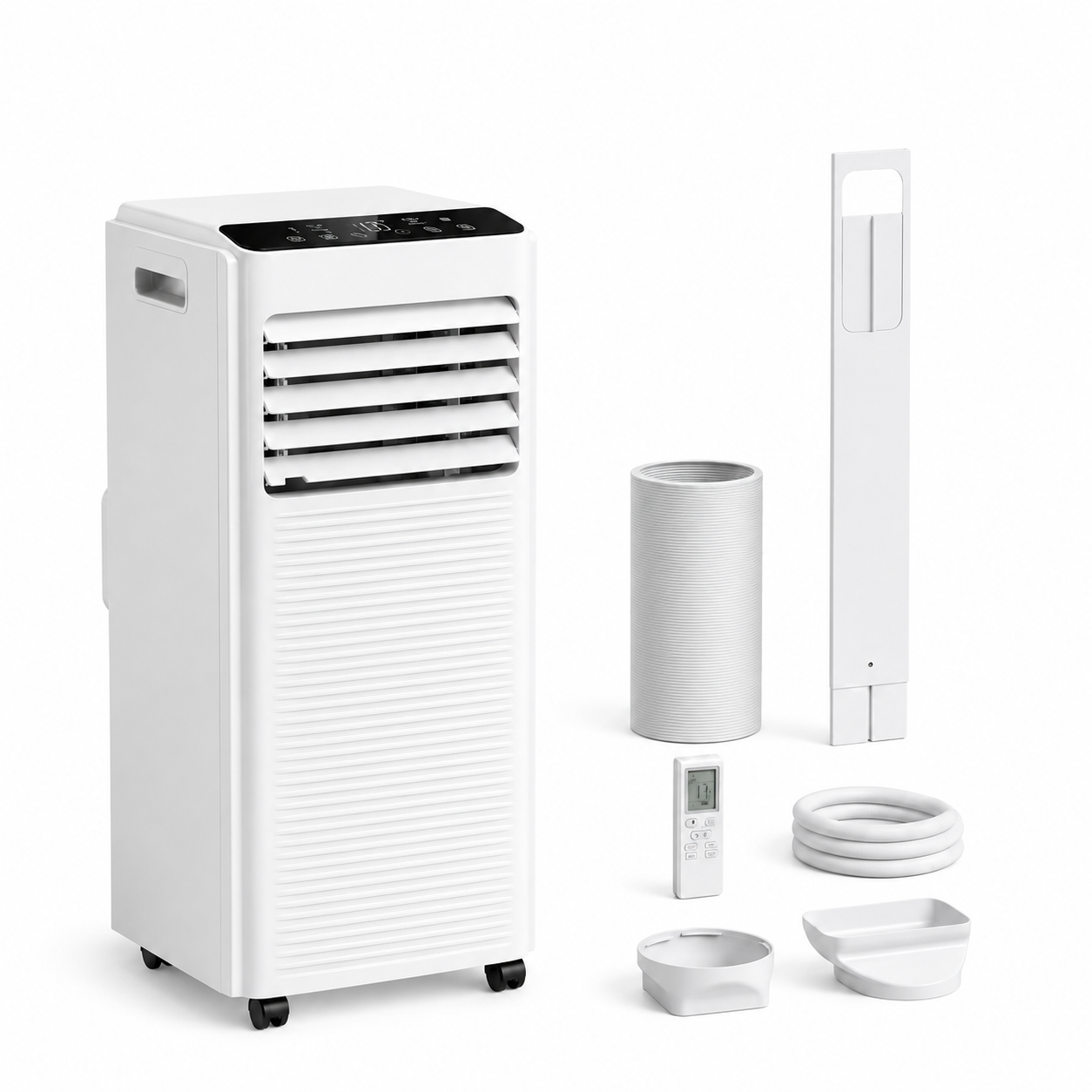 Mobile Klimaanlage 7000 BTU, Fenstersatz ohne Bohren