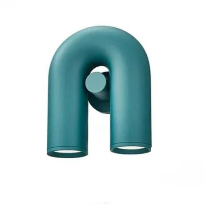 GlaciaLux - Zeitgemäße U-förmige LED-Wandleuchte