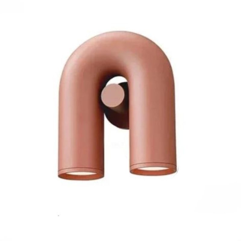 GlaciaLux - Zeitgemäße U-förmige LED-Wandleuchte