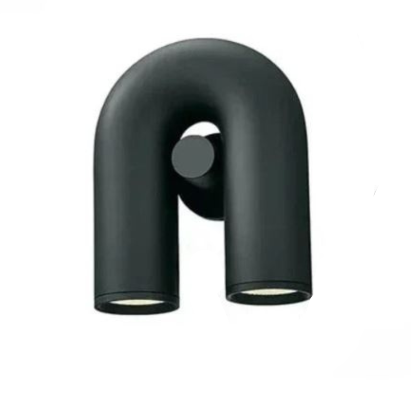 GlaciaLux - Zeitgemäße U-förmige LED-Wandleuchte