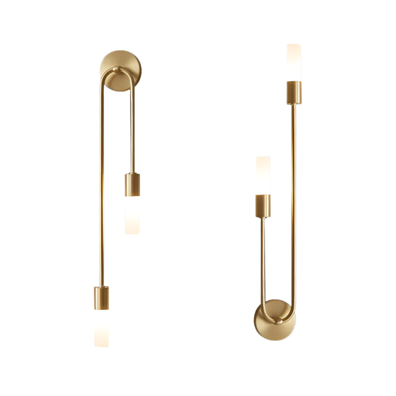 BrilloLux – Elegante LED-Wandleuchte mit 2 Lichtern in Gold