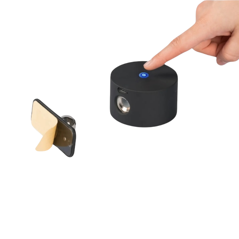 InfiniteGlow | Kabellose Dimmbarer LED-Wandleuchte mit 360° Drehfunktion