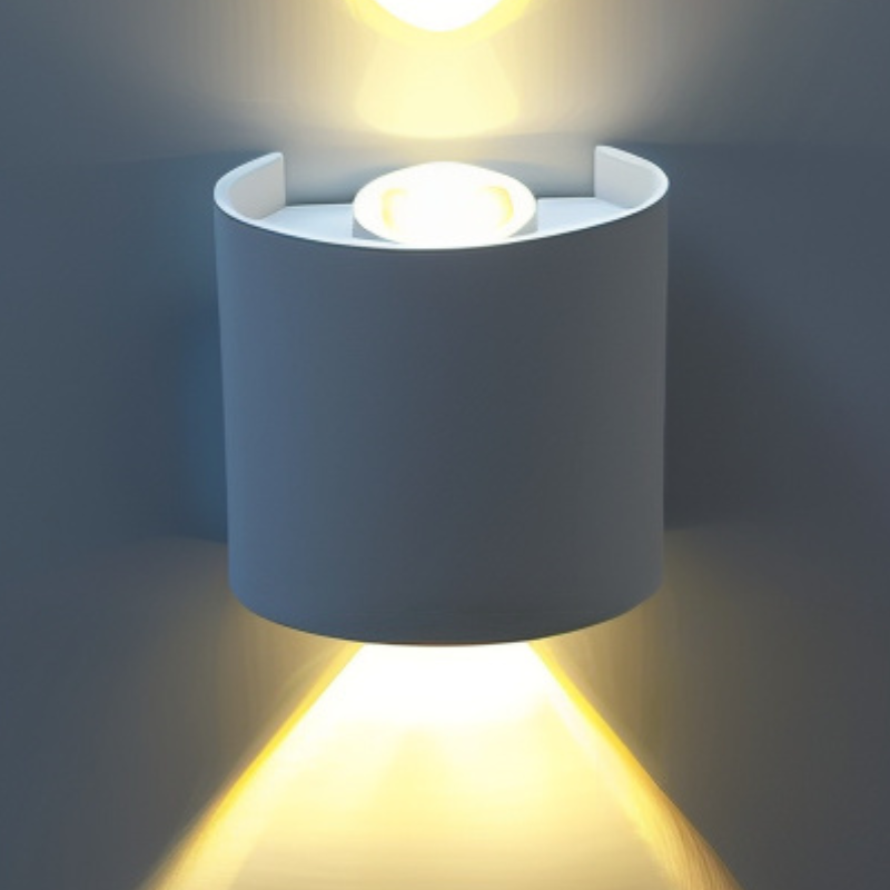 LichtAura - Innen-/Außenwandleuchte – Modernes Minimalistisches Design