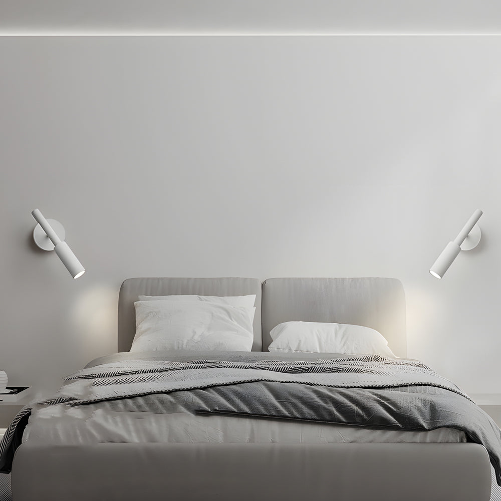ModuLight LED-Wandleuchte – Dimmbar & Schwenkbar in Schwarz für Schlafzimmer
