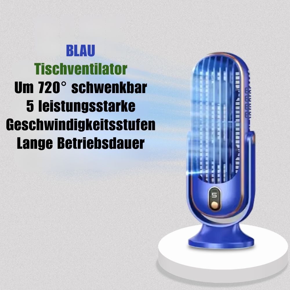 Mini Luftkühler USB | Tragbarer Tischventilator für Desktop