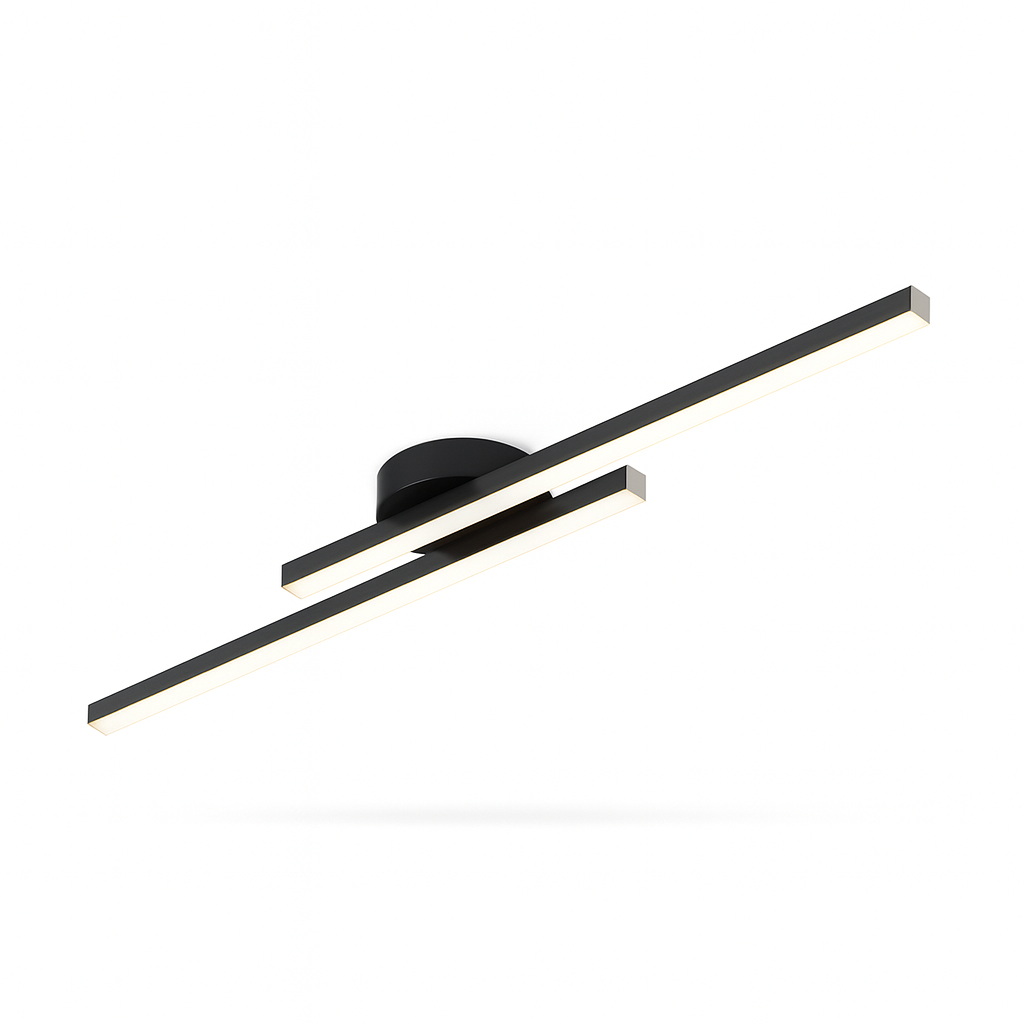 Moderne LED-Deckenlampe flach – Ideal für Wohnzimmer