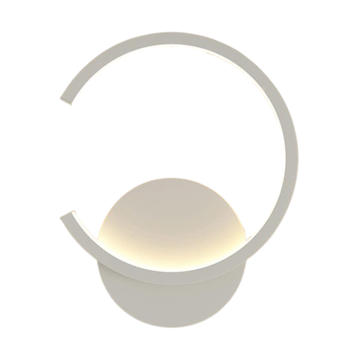 LumaRond – Runde LED-Wandleuchte mit Verstellbarem Arm