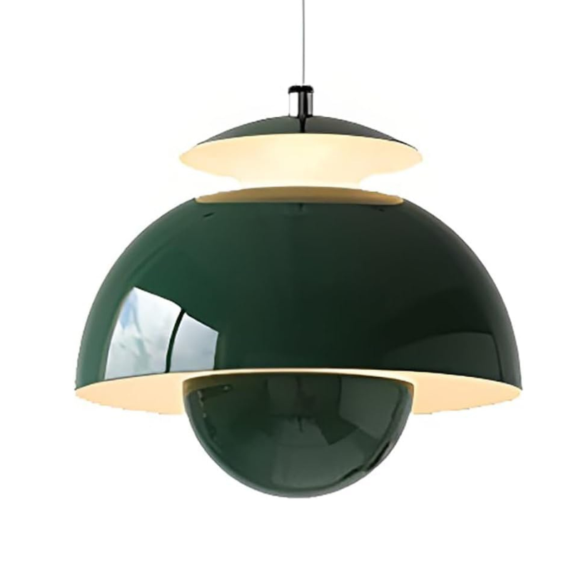 HaloLume – Moderne LED Pendelleuchte dimmbar -  Deckenlampe warmweiß