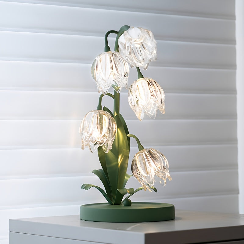 BloomLight - Art Deco LED-Tischlampe