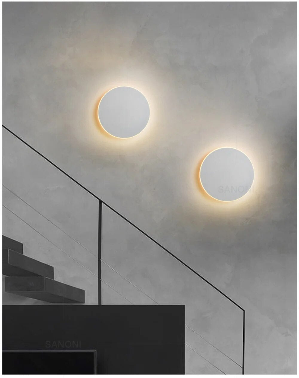 RadianceCircle - Runde LED-Wandleuchte mit moderner Eleganz