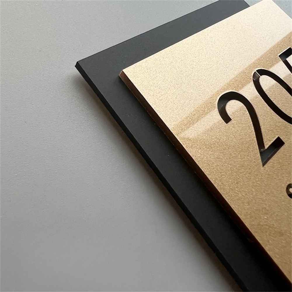 Acryl Hausnummer 3D Schwebend Modern Außen Wetterfest für Fassade und Hauseingang Anthrazit