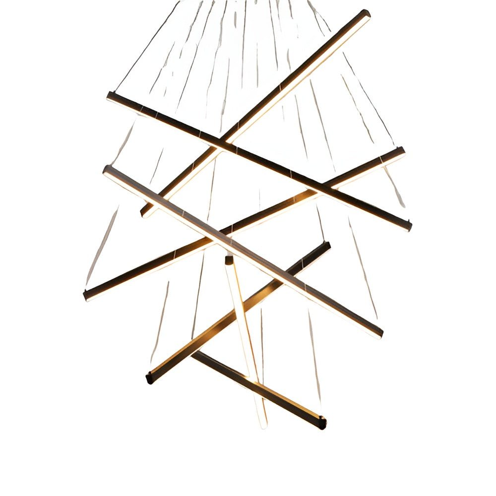 Schwarze LED Pendelleuchte – Modernes Design, Dimmbar, Metall