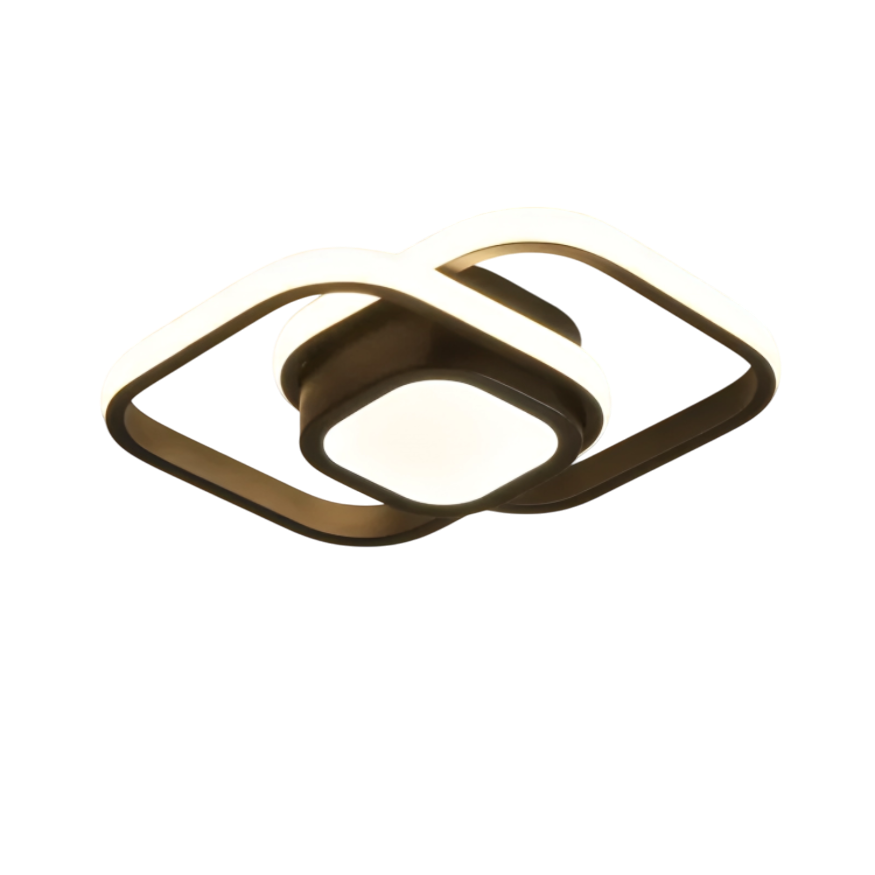 LumoCircles - Kreative LED-Deckenleuchte mit dualen Ringen