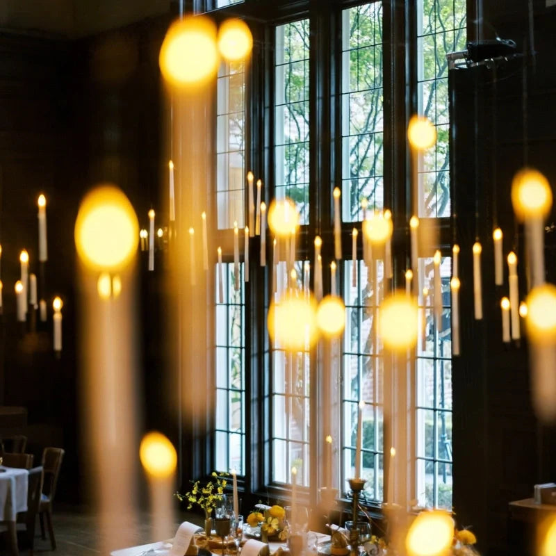 MystiGlow Schwimmkerzen – LED, kabellos, Warmweiß, Hochzeit & Outdoor