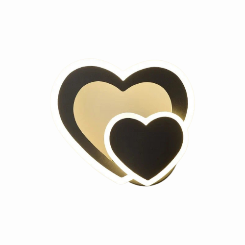 HeartBliss Lampe - Romantisches Herz Design für Schlafzimmer und Wohnzimmer