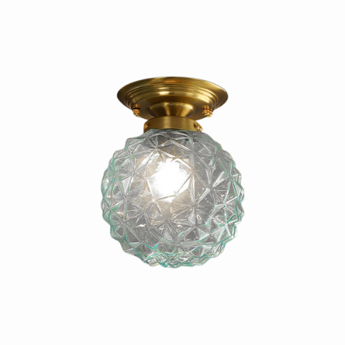 GlobeLux – Moderne Glas-Kugel-Deckenleuchte Rauchgrau