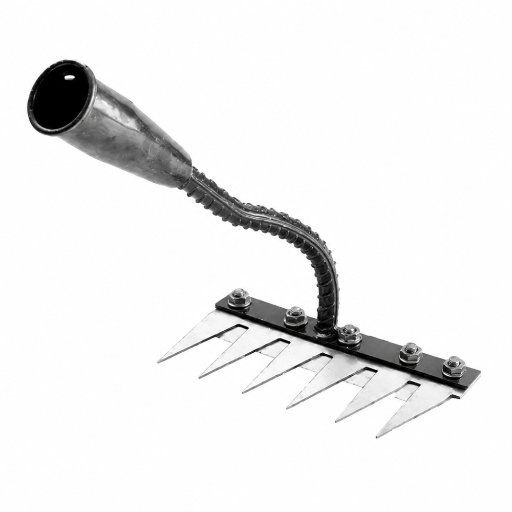 Unkrautrechen | Robuste Stahlkonstruktion, Ergonomisches Design