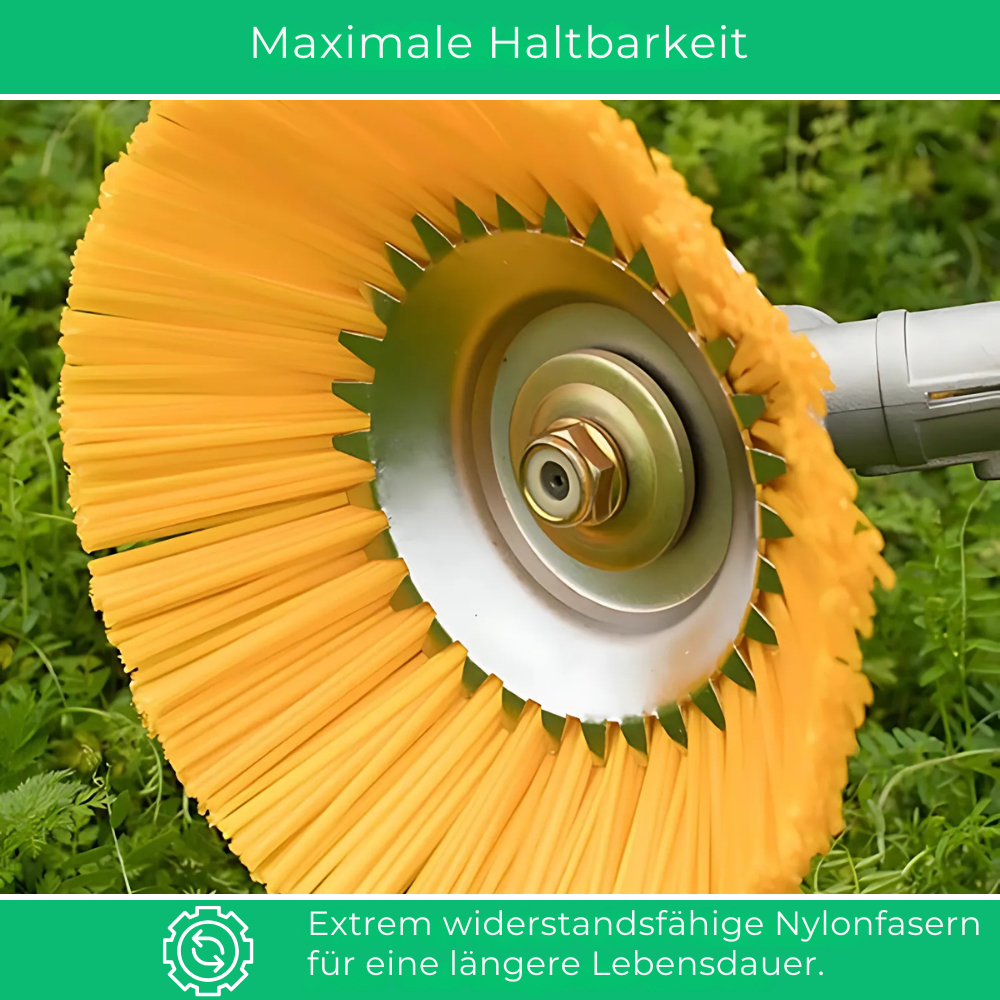Nylon Freischneiderkopf G80 PRO – 200mm, 10000 U/min, Sehr Steif – Für Bis 20mm Stange