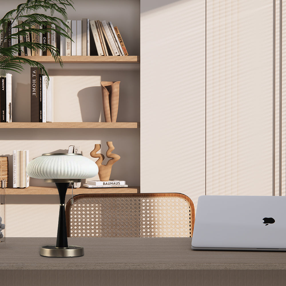 Minimalistische Tischlampe in Pilzform – LED – Dimmbar – Schlafzimmer