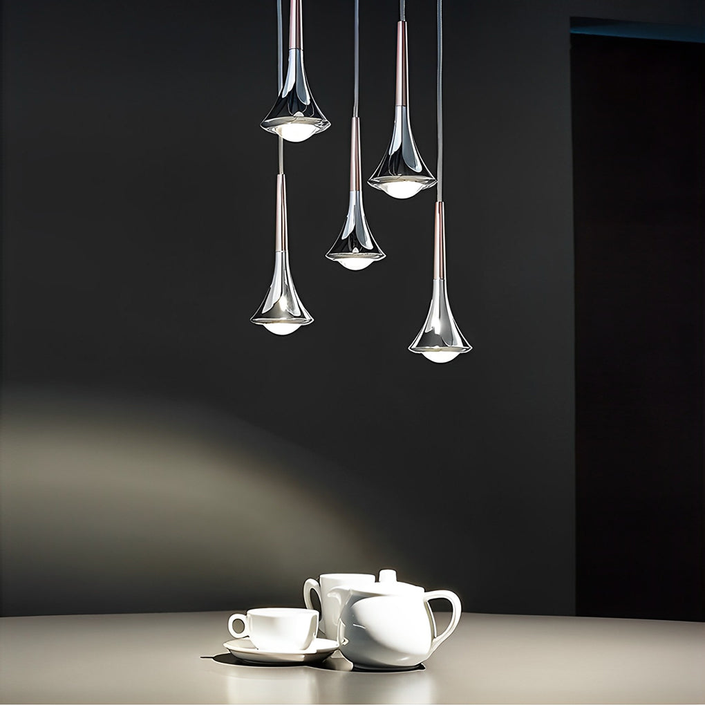 Waterdrop LED-Hängeleuchte – Retro Nordic Stil