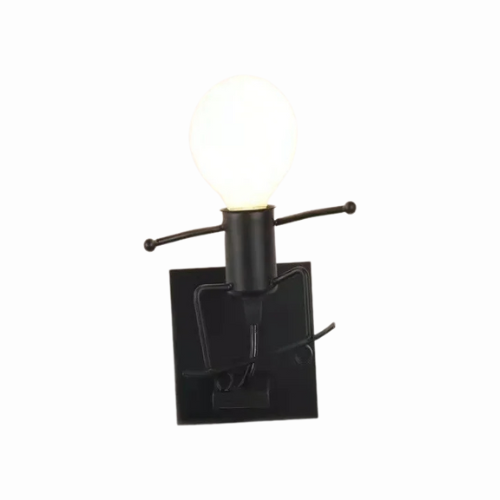 RoboLite Nordic LED-Wandleuchte - Verspieltes Roboterdesign für Kinderzimmer und moderne Innenräume