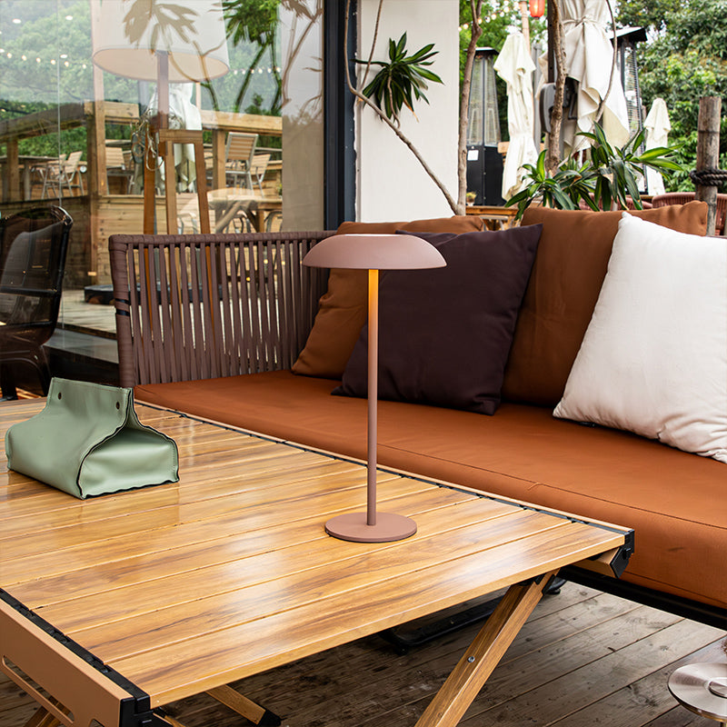 FerroLume Vintage-Tischlampe Eisen Retro Stil Schwarz für Wohnzimmer