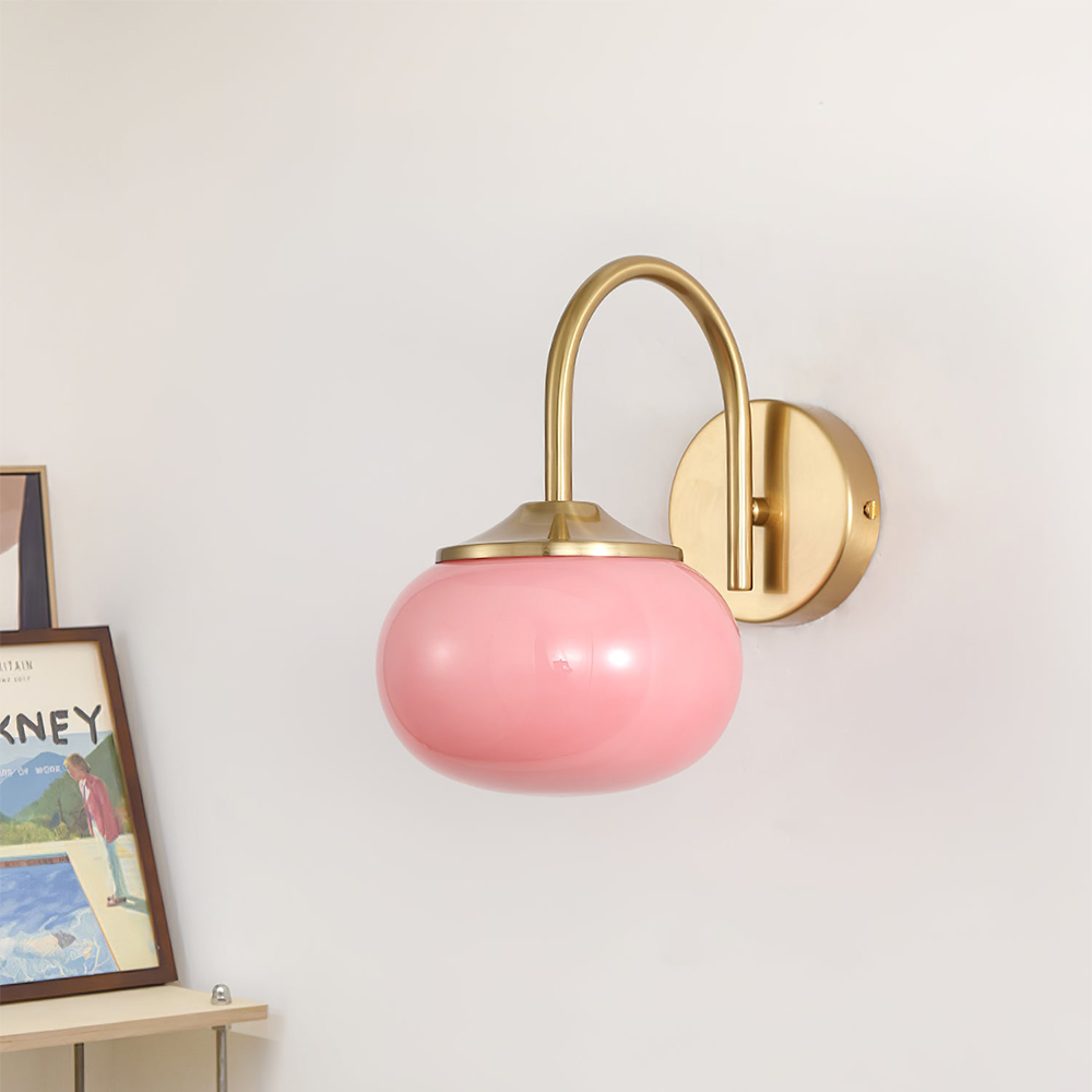SoftGlow Marshmallow LED-Wandlampe – Modern Weiß Wohnzimmer & Flur