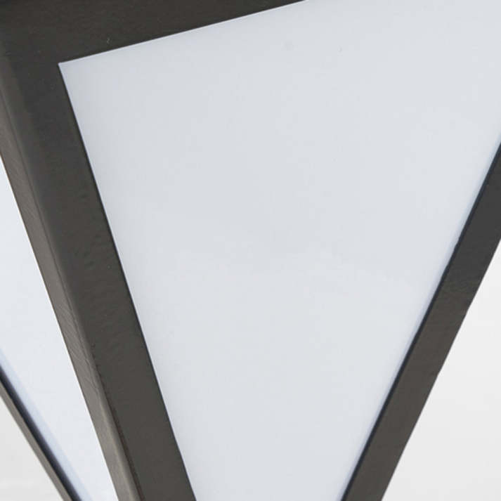 LumoOrr Außenlampe Modern LED Schwarz Metall für Terrasse