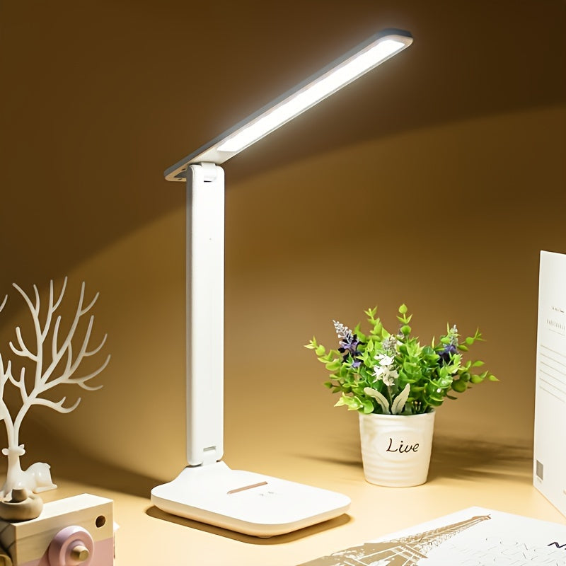 DeskFlex - LED-Schreibtischlampe mit USB und einstellbarer Lichtintensität