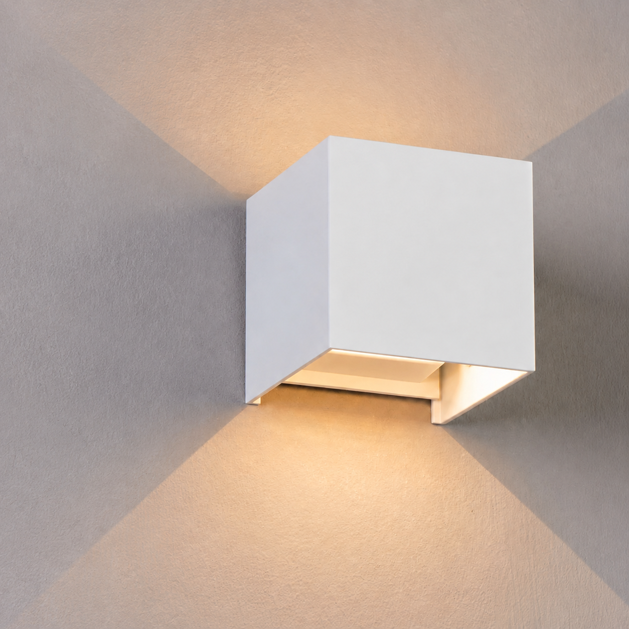 Wandlampe | LED-Beleuchtung, Bewegungssensor, Aluminium