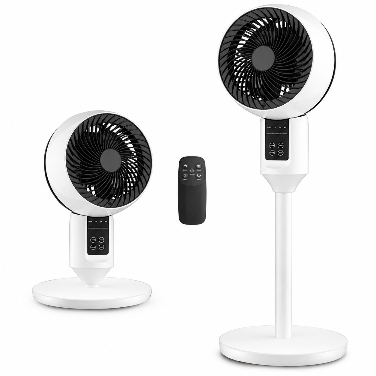 Standventilator mit 3D-Oszillation | Höhenverstellbar
