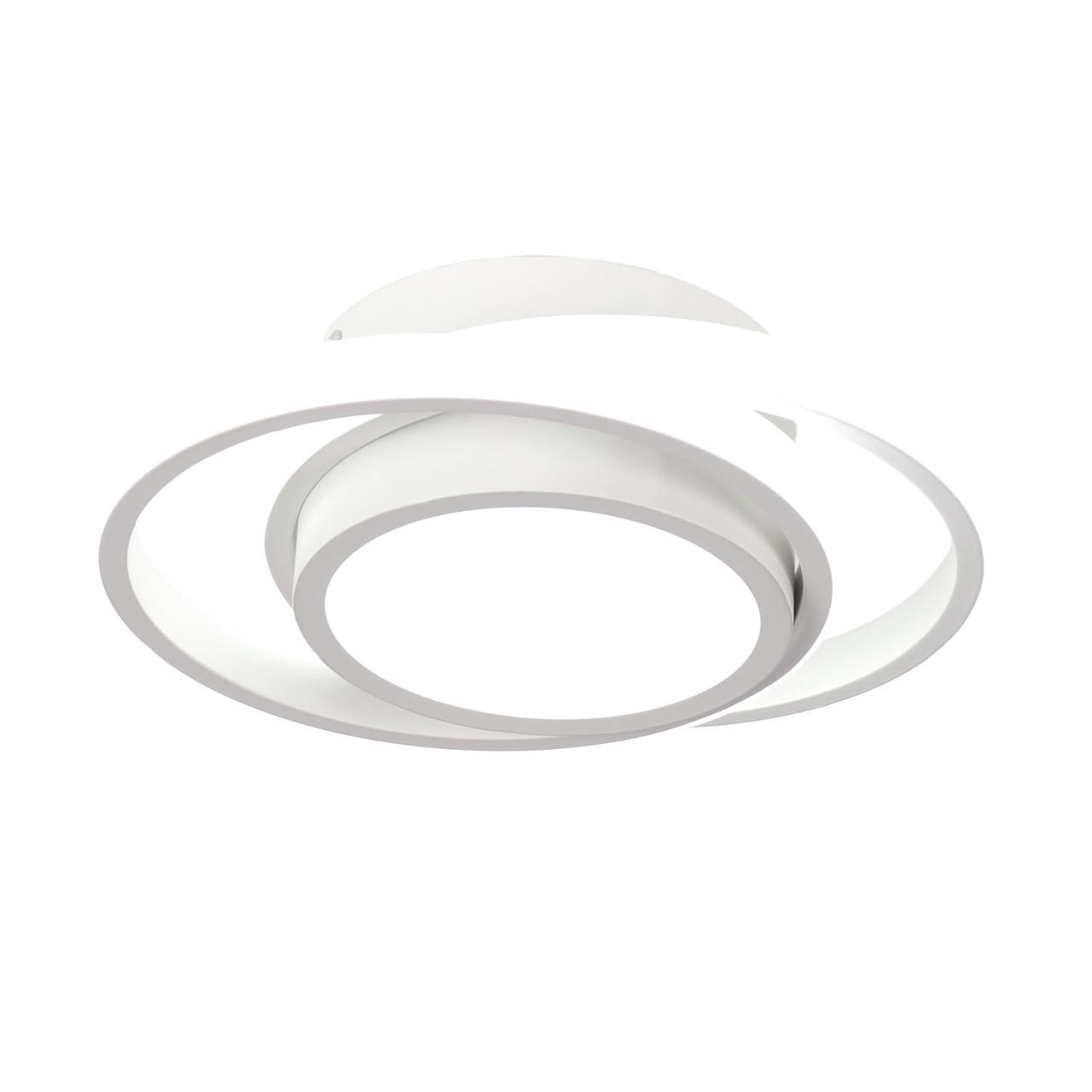 LumoCircles - Kreative LED-Deckenleuchte mit dualen Ringen