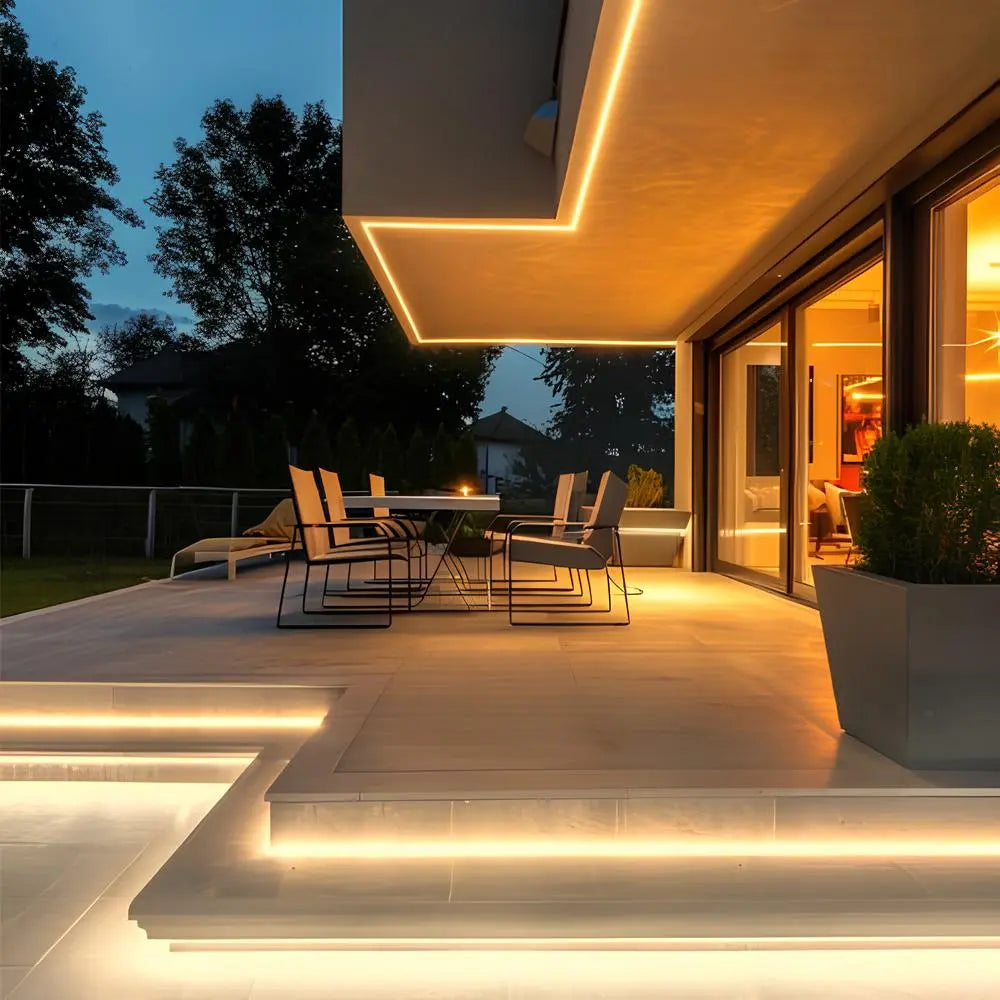 LumiFlex LED Lichtleiste modern – mit Sensor warmweiß Flur