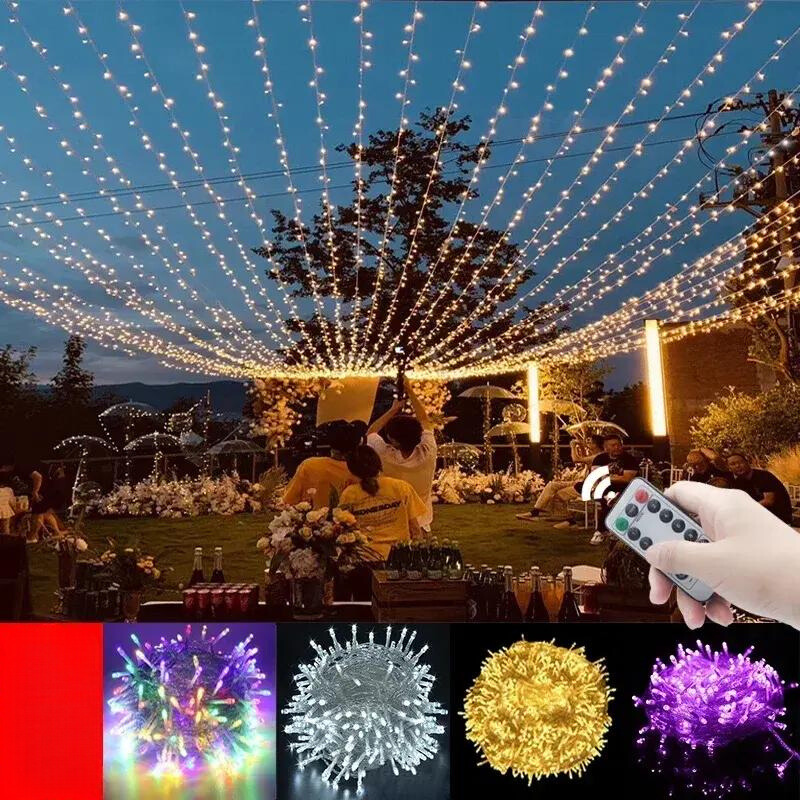 LichterGlanz – Festliche LED-Außenbeleuchtung Warmweiß Garten