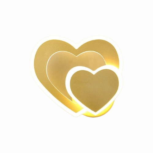 HeartBliss Lampe - Romantisches Herz Design für Schlafzimmer und Wohnzimmer