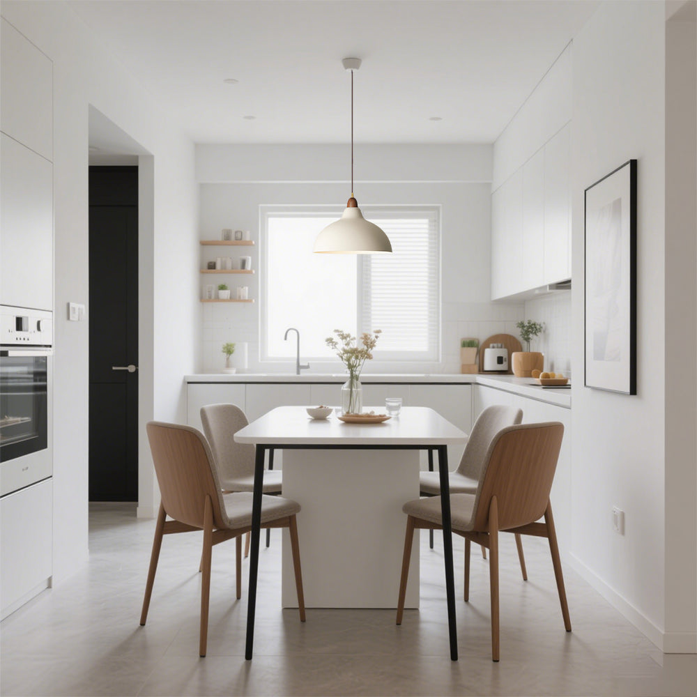 LumoSwing Hängelampe modern – dimmbar, schwarz, für Esszimmer