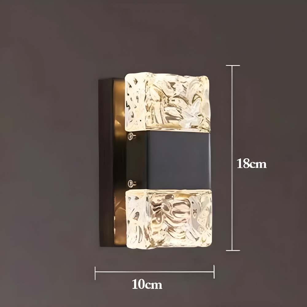 AuraLume – Luxuriöse Kristall-Wandleuchte für stilvolle Atmosphäre