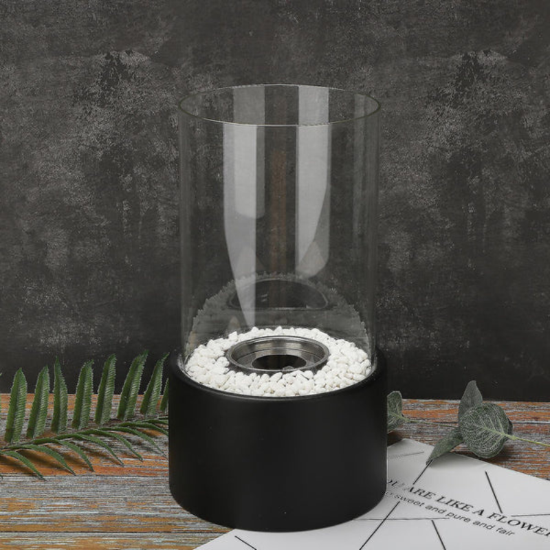 Flammen-Öllampe - Klassisches Design mit sicherer Beleuchtung für stimmungsvolle Abende