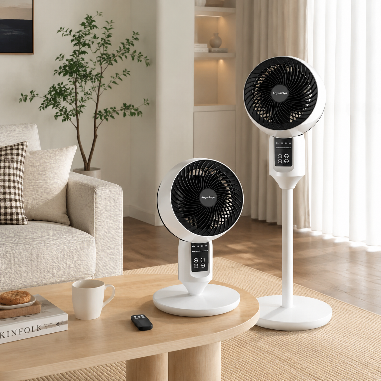 Standventilator mit 3D-Oszillation | Höhenverstellbar