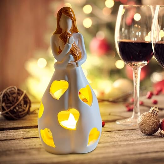 HerzGlow – Romantische LED-Tischlampe Herzform Warmweiß Schlafzimmer