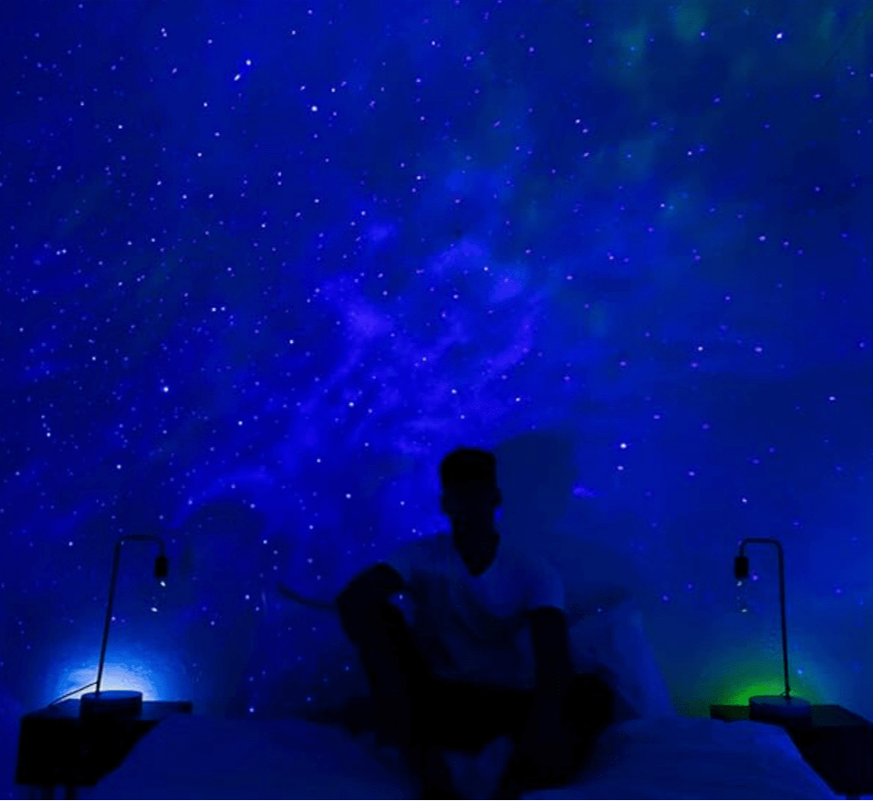 StellaGlow Galaxy Tischlampe 3D Effekt RGB für Schlafzimmer