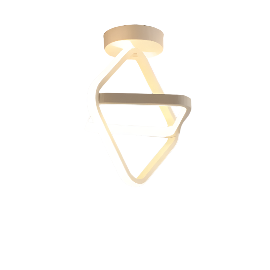 LumoCircles - Kreative LED-Deckenleuchte mit dualen Ringen