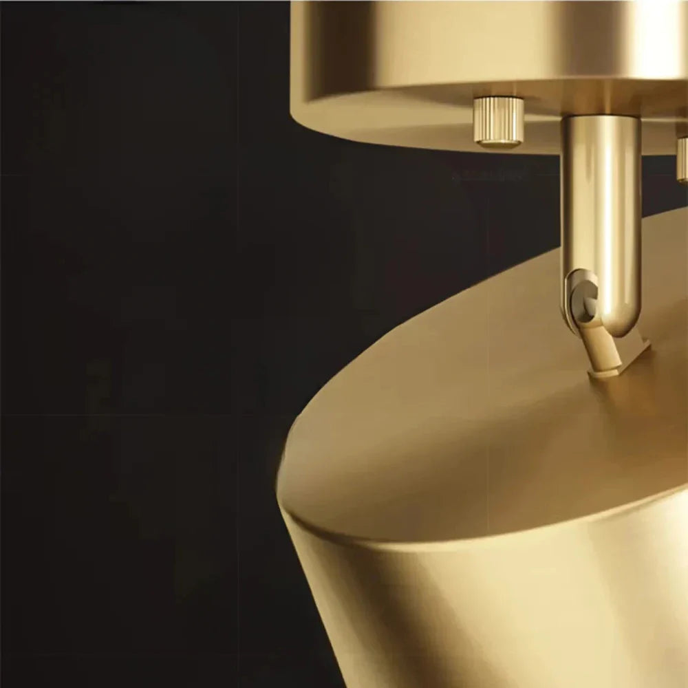 CouronneLuxe – Moderne LED-Hängeleuchte Skulptural Weiß Wohnzimmer